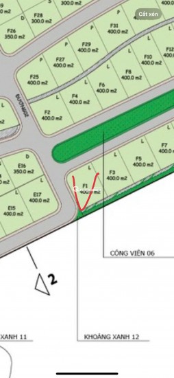  BÁN LÔ VILLA VIEW SÂN GOLF – 2 MẶT TIỀN 